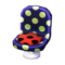 Polka-Dot Chair (Grape Violet - Pop Black) NL Model.png
