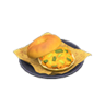 pumpkin bagel sandwich
