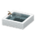Square Bathtub's White Tile variant