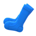 Aran-Knit Socks (Blue) NH Icon.png
