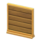 Short Simple Panel (Light Brown - Horizontal Planks) NH Icon.png