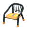 Baby Chair (Black - Butterfly) NH Icon.png