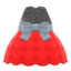 Bubble-Skirt Party Dress (Red) NH Icon.png