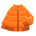 Down jacket's Orange variant