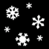 The Snowflakes pattern for the Glow-in-the-Dark Stickers.