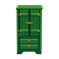Green wardrobe