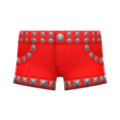 Pleather Shorts (Red) NH Icon.png