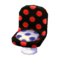 Polka-Dot Chair (Pop Black - Grape Violet) NL Model.png