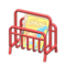 Tubular Magazine Rack (Red - Comic Magazine) NH Icon.png