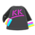 DJ KK Logo Tee (Neon Pink) NH Icon.png