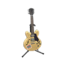 Electric Guitar (Natural Wood - Chic Logo)