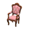 Elegant Chair (Brown - Pink Roses) NH Icon.png