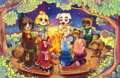 Fanart - Animal Crossing Campfire by Snorechu.png