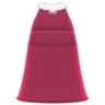 Full-Length Dress with Pearls (Berry Red) NH Icon.png