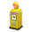 Retro gas pump's Yellow variant