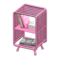 Tubular Shelves (Pink - Black) NH Icon.png