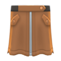 Bomber-Style Skirt (Brown) NH Icon.png