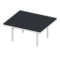 Cool Dining Table (White - Black) NH Icon.png