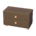 Minimalist dresser's Ash brown variant