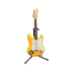 Rock Guitar (Orange-Yellow - Familiar Logo)