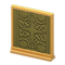 Short Simple Panel (Light Brown - Gold) NH Icon.png