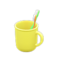 Toothbrush-and-Cup Set (Yellow - Plain) NH Icon.png