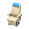 Vehicle Cabin Seat (Ivory - Light Blue) NH Icon.png