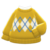 Argyle Sweater (Mustard) NH Icon.png