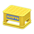 Bottle Crate (Yellow - Blue Logo) NH Icon.png