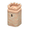 Castle Tower (Pink-Beige - None) NH Icon.png
