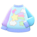 Dreamy Sweater (Blue) NH Icon.png