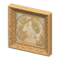 Fancy Frame (Light Brown - Faded Portrait) NH Icon.png