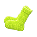 Mixed-Tweed Socks (Lime) NH Icon.png
