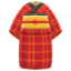 Old Commoner's Kimono (Red) NH Icon.png
