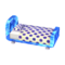 Polka-Dot Bed (Sapphire - Grape Violet) NL Model.png