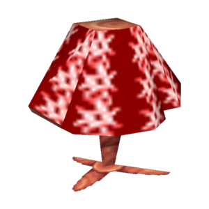 Red aloha shirt