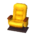 Theater seat's Yellow variant