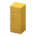Upright locker's Yellow variant