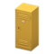 Upright Locker (Yellow - None) NH Icon.png