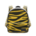 Zebra-print backpack's Yellow variant
