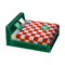 Modern Bed (Green Tone - Red Plaid) NL Model.png