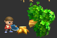 SSB4 Down B Villager.png