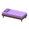 Simple Bed (Brown - Purple) NH Icon.png