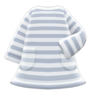 Striped Dress (Gray) NH Icon.png