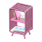 Tubular Shelves (Pink - White) NH Icon.png