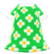 Blossom Dress (Green) NH Icon.png