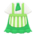 Café-Uniform Dress's Green variant