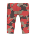 Camo Pants (Red) NH Icon.png