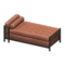 Cool Bed (Black - Brown) NH Icon.png