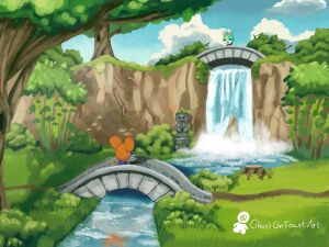 Fanart - My Animal Crossing Island by GhostOnToast.jpg